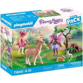 Playmobil feer med skovdyr 71800 42 dele