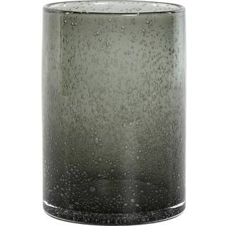 Vase Home ESPRIT Grøn Krystal Moderne 11,5 X 11,5 X 17,2 cm