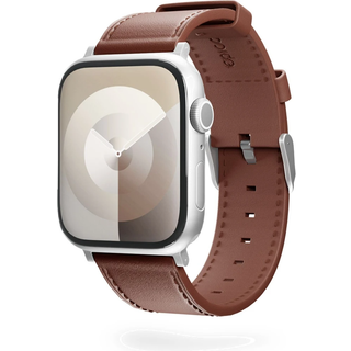 Apple Watch (38/40/SE/41/42mm) - Epico Ægte Læder Rem - Brun