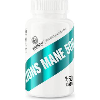 Swedish Supplements Lions Mane 500, 60 caps