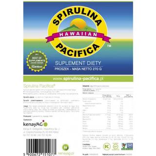 Kenay - Spirulina Pacifica Pulver 270 g
