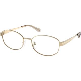 Michael Kors Kvinde MK3086 LYON 1014 Optiske stel Metal Guld Transparent Rund Normal