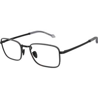 Giorgio Armani Mand AR5152J 3001 Optiske stel Stål Sort Transparent Firkantet Normal