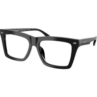 Michael Kors Mand MK4128U AUGUSTA 3005 Optiske stel Acetat Sort Transparent Firkantet Normal