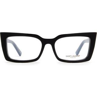 SAINT LAURENT Kvinde SL 554 001 Optiske stel Acetat Sort Transparent Cat Eye