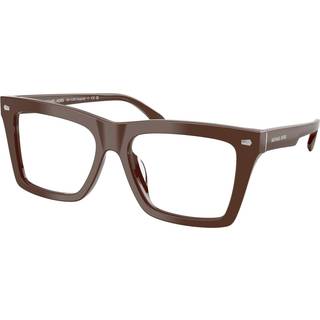 Michael Kors Mand MK4128U AUGUSTA 4007 Optiske stel Acetat Brun Transparent Firkantet Normal