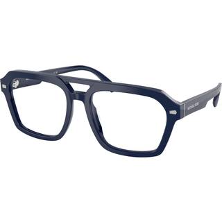 Michael Kors Mand MK4126 SEAVIEW 4009 Optiske stel Acetat Blå Transparent Pilot Normal - Blå