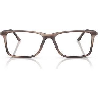 Giorgio Armani Mand AR7261 6167 Optiske stel Acetat Brun Transparent Firkantet Normal