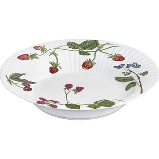 Kähler Hammershøi Summer Dyb Tallerken 21 Cm Summer Berries - Dybe tallerkner Porcelæn Hvid - 693335