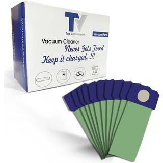 Pakke med 10 afsk?rmning af mikrofilterposer passer til udskiftningsdel til Proteam Proforce 1500 HEPA 1500xp HEPA 1200xp HEPA Procare 15 og Proc