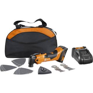 Fein 18v multimaster amm500 max. 1x2,0ah batteri lader og tilbehør