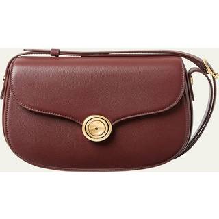 Loro Piana Ghiera Small leather crossbody bag - brown - One Size