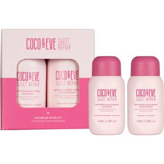 Coco & Eve Sweet Repair Hair Rehab Travel Kit Rejsesæt Til skadet og farvebehandlet hår 2x70 ml - 2x70 ml