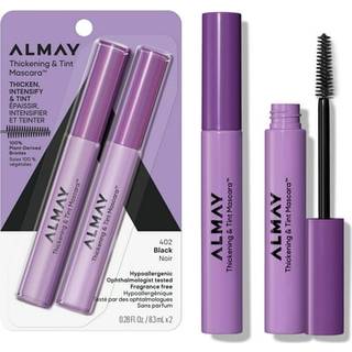 Almay Thickening & Tint Mascara jeblikkelig Bld Fuld Volumen Betinger og gr naturlige vipper mrkere over tid Ingen afskalning eller klumper 4