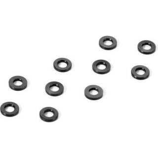 XRAY XR-303121-K Alu Shim 3x6x0.5mm - Black (10)