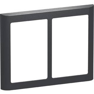 LK FUGA SOFT designramme 2x1½ modul - Lodret - Koksgrå