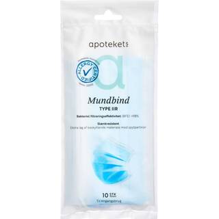 Apotekets Mundbind Type IIR, voksen 10 stk.