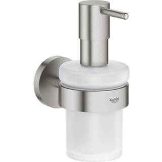 Grohe Essentials sæbedis.+hold Sæbedispenser med holder, Supersteel