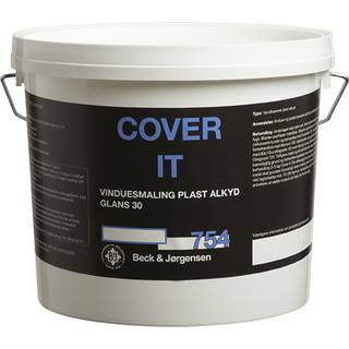 B&J 754 Cover It Vinduesmaling - 0,9 L