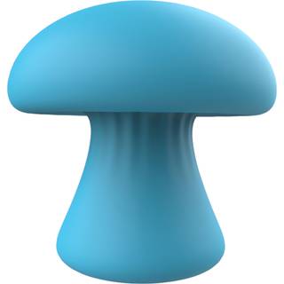 Magic Mushroom - genopladelig ansigtsmassager (blå)