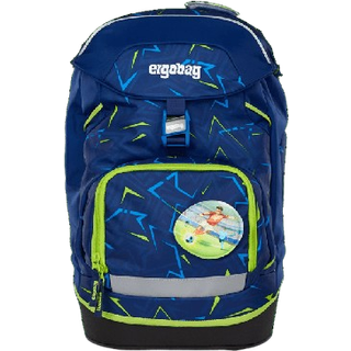 Ergobag Skoletaske Prime Front RunBear - Blå