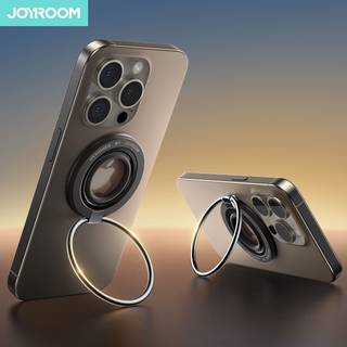 JOYROOM MAGNETISK RINGHOLDER TELEFON RING/ETUSE SORT
