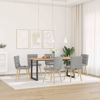 Spisebordsstole - 6 / Skygrå