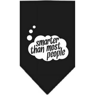 Smartare än de flesta skärmar tryck bandana svart stort