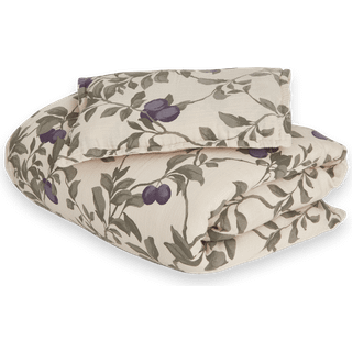 Garbo&Friends Plum Muslin sengetøj baby 70x80 cm/28x35 cm
