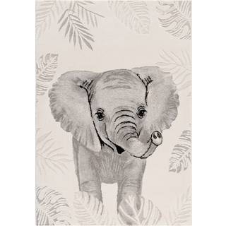 KMCarpets Gulvtæppe Elefant 120x170, Creme