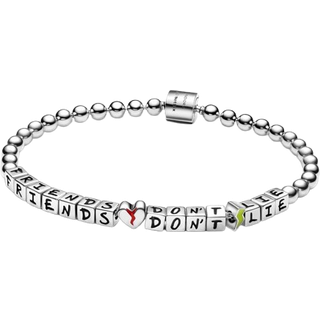 Pandora Stranger Things Friendship Bracelet - 19cm - Silver