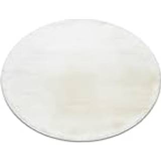 Moderne tæppe TEDDY NEW wool 45 cirkel shaggy, plys, meget tyk fløde cirkel 160 cm