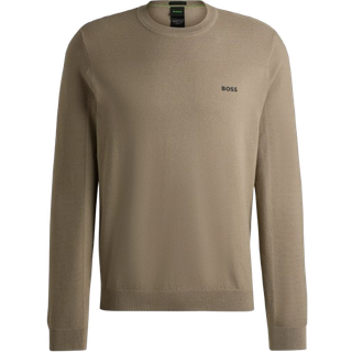 BOSS Momentum X Knit Jumper Khaki