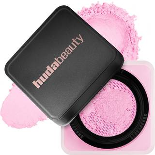 Huda Beauty - Easy Bake Loose Baking & Setting Powder - Løs Pudder - Easy Bake Loose Powder 2.0 Ube - For Women - Pink##Beige##Gennemsigtig