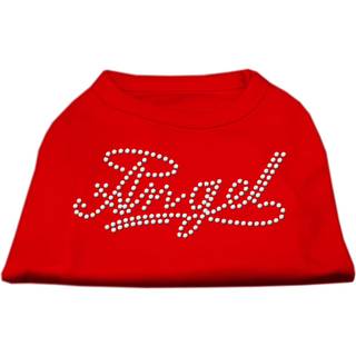 Angel Rhinestud Shirt Red XS