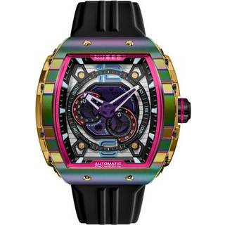 Nubeo NB-6087-03 Herrenuhr Magellan 24h Automatik 49mm 5ATM