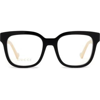 Gucci Kvinde GG0958O 002 Optiske stel Acetat Sort Transparent Firkantet