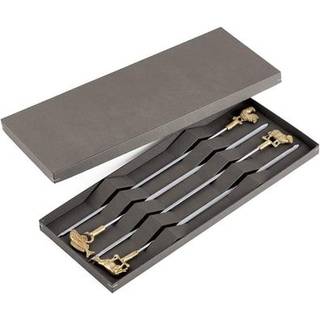 Grill spyd 30 cm 4 stk i æske