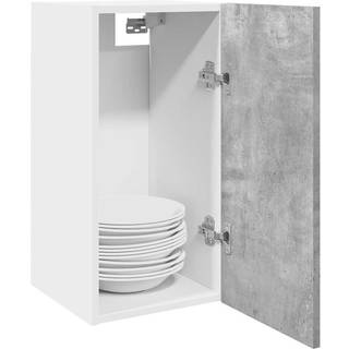 Hængeskab "Lyon" Betongrå 30X31X60 Cm Konstrueret Træ