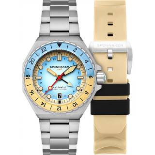 Spinnaker Dumas GMT SP-5119-99 - Herre - 43 mm - Analog - Automatisk - Safirbelagt Mineralglas