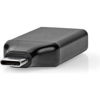 Nedis USB-C™ Adapter | USB 3.2 Gen 1 | USB-C™ Han | HDMI ™ -udgang | 4K@60Hz | Runde | Nikkelplateret | Grå / Sort | Box
