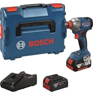 Slagskruetrækker / slagmuttertrækker Bosch GDX 18V-285 Professional; 18 V; 2x4,0 Ah batteri. + L-Boxx 136