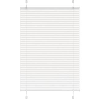 Plisségardin Stofbredde 89,4 Cm Polyester Hvid - 90 x 100 cm