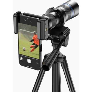 Apexel HD 20-40X zoomobjektiv, telefoto mobiltelefon zoomobjektiv med stativ