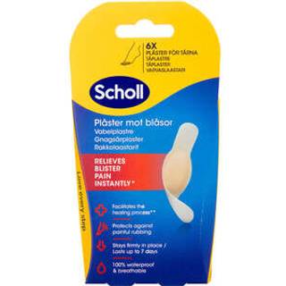 Scholl Blister Plasters Toes - 6 stk.