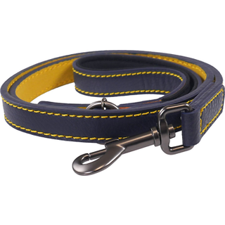 Joules Joules Navy Leather Dog Lead