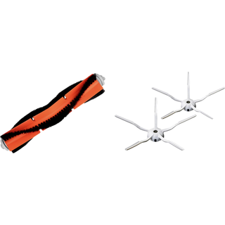 Roborock S6, S60, S6 Pure, S6 MaxV Hovedbørste og S5, S50, S5 Max, S6, S60, S6 Max, S6 Pure Sidebørster - 2 stk Pakke