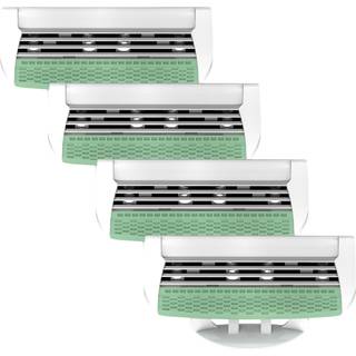 X-Epil Silky Smooth - kvindelig barberblad, 4-bladet (4 stk)