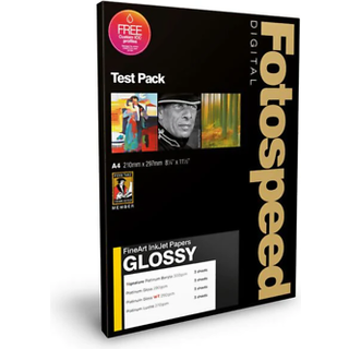 Fotospeed Fine Art Gloss Test Pack - A4, 9 ark