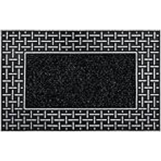 Visker BH 225 Gitter, skridsikker, ekstern, intern, gummibelagt - sølv 45x70 cm